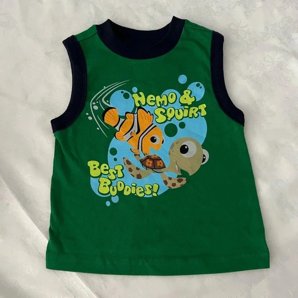 Disney Finding Nemo  & Squirt Muscle Tank | 24M - Picture 1 of 4